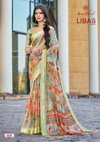 Libas Vol 6 By Kashvi Dull Moss Wholesale Daily Wear Saree Suppliers In Mumbai

